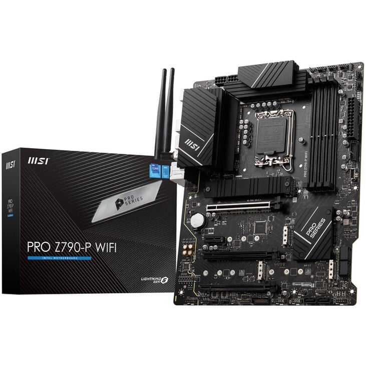 MSI Pro Z790-P WiFi, Sockel LGA 1700, Intel Z790, ATX - DDR5 image number 0