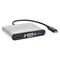 SilverStone SST-EP06C - USB 3.1 Type-C to VGA/USB Type C/USB Type A Adapter Hub