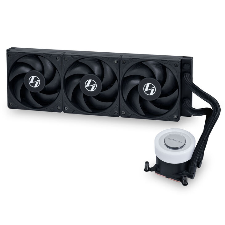 Lian Li GA II Lite Performance AiO Water Cooling - 360mm, black image number 1