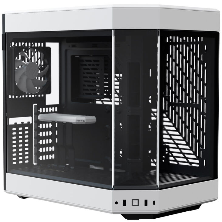 Hyte Y60 Midi Tower, Tempered Glass - schwarz/weiß image number 0
