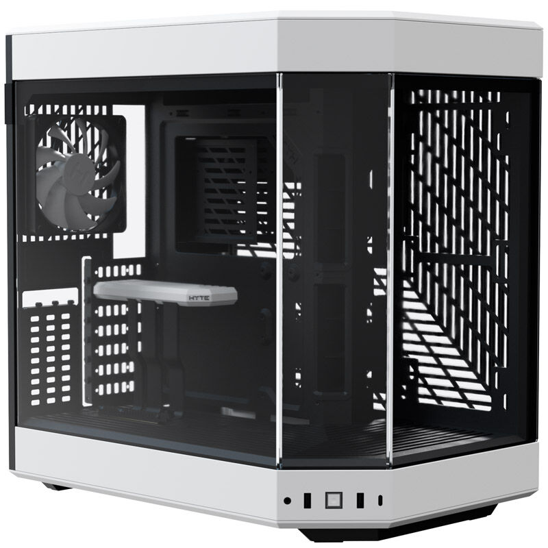 Hyte Y60 Midi Tower, Tempered Glass - schwarz/weiß