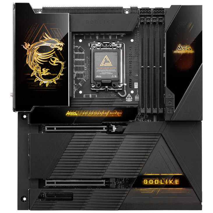 MSI MEG Z890 Godlike Mainboard, Sockel LGA 1851, Intel Z890, E-ATX, DDR5 image number 1