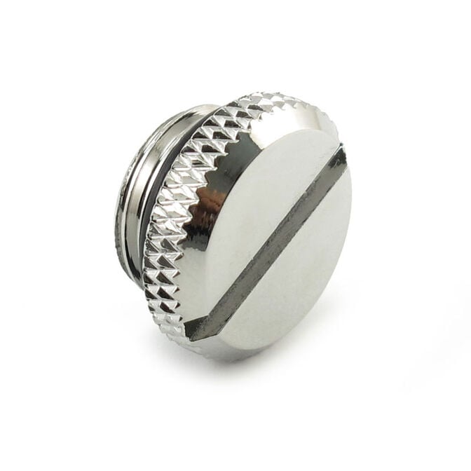 XSPC G1/4 inch Thread Stop Plug V2 - 10 Pack, chrome image number 1