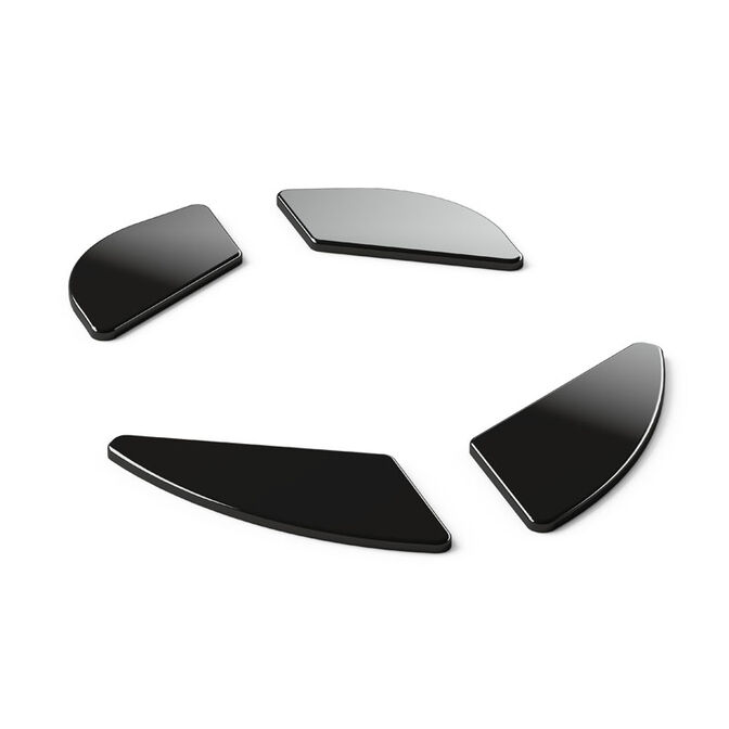 Glorious G-Floats mouse skates - ceramic, black image number 0