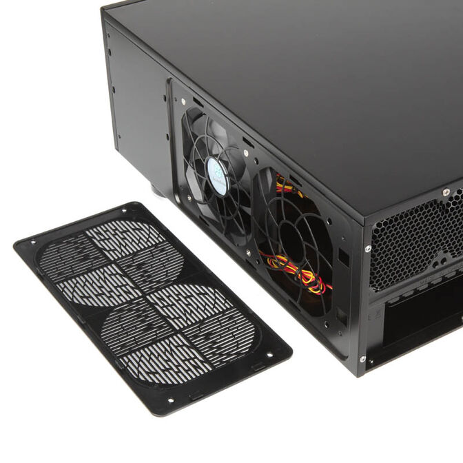 SilverStone SST-GD08B USB 3.0 Grandia Desktop - schwarz image number 4