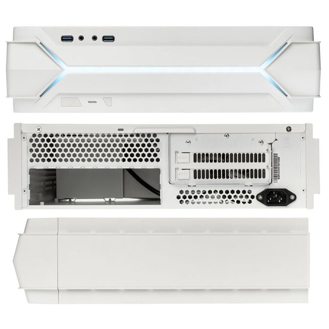 SilverStone Raven Z RVZ03W-ARGB HTPC Geh&auml;use - wei&szlig; image number 3