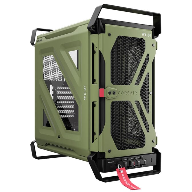 Corsair WARTHOG Performance Mid-Tower Case, Green image number 0