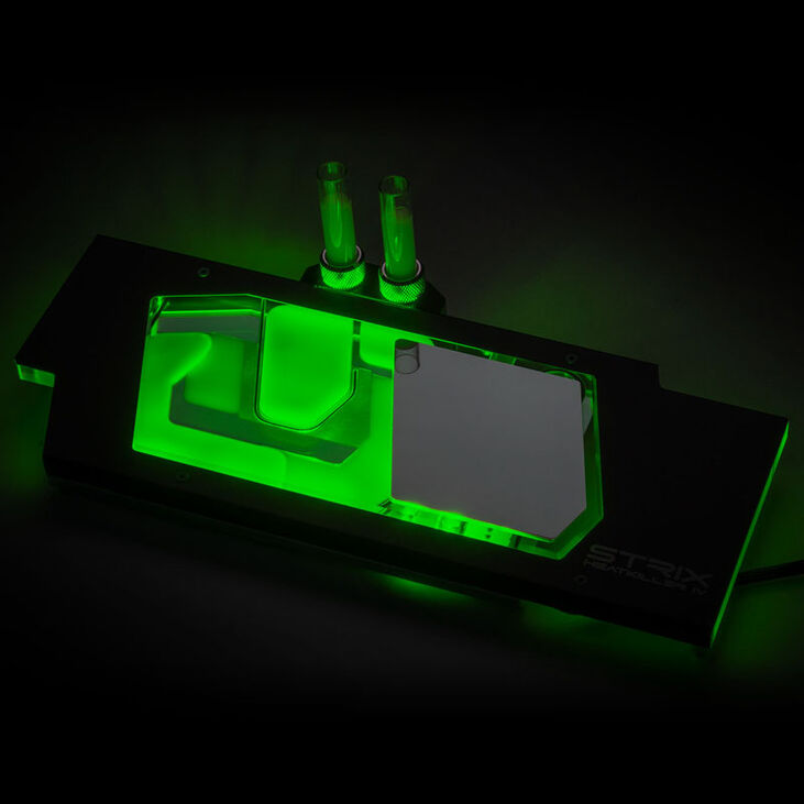 Watercool Heatkiller IV für ASUS RTX 2080 Ti Strix - Acryl + Nickel, schwarz image number 7