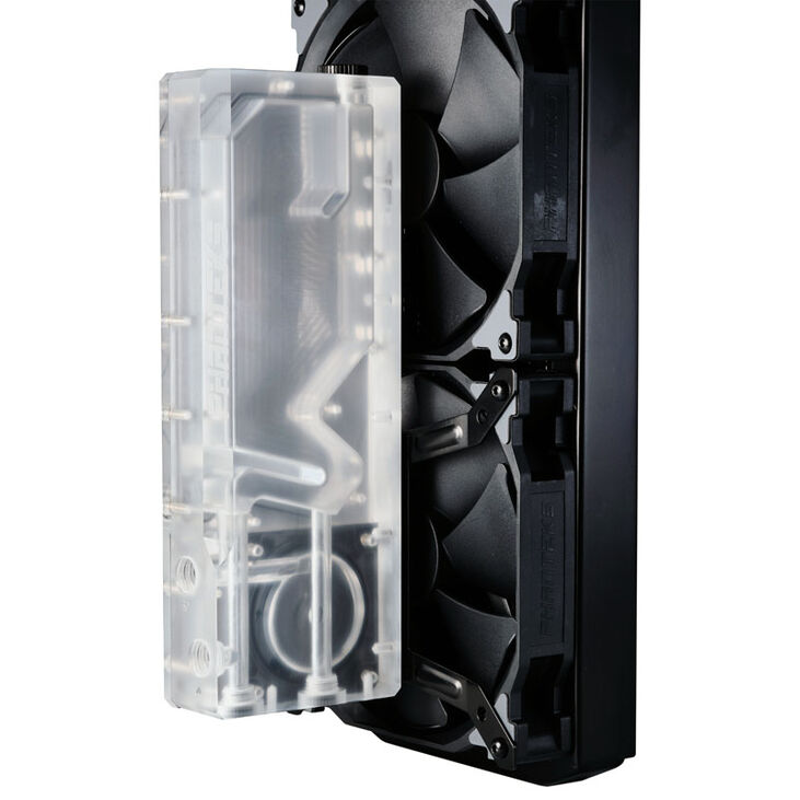 PHANTEKS R220C Reservoir - transparente Acryl-Backplate, DRGB-LED image number 3