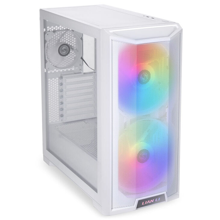 Lian Li LANCOOL 215 Midi-Tower - ARGB, Tempered Glass, weiß image number 1