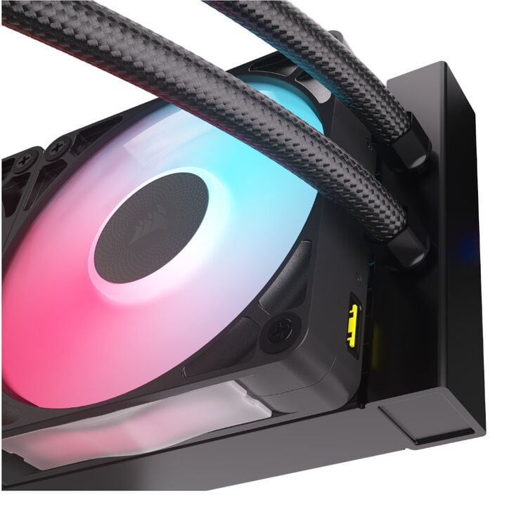 Corsair iCUE LINK Titan 360 RX LCD Complete Water Cooling, RGB - 360mm, black image number 4