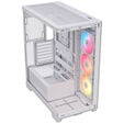Corsair 3500X RS-R PC Case, Mid-Tower, E-ATX, RGB, Tempered Glass - white image number null