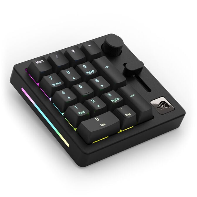 Glorious GMMK Wireless Numpad - Fox Switches, black image number 0