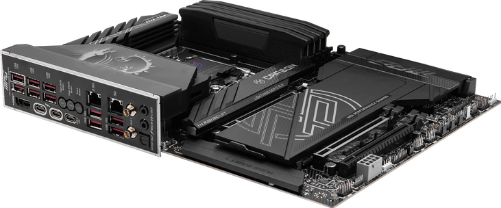 MSI MPG Z890 Carbon WIFI motherboard, LGA 1851 socket, Intel Z890, ATX, DDR5 image number 5