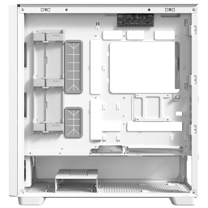 Antec Flux PC Case, Mid Tower, E-ATX, Tempered Glass &ndash; white image number 6