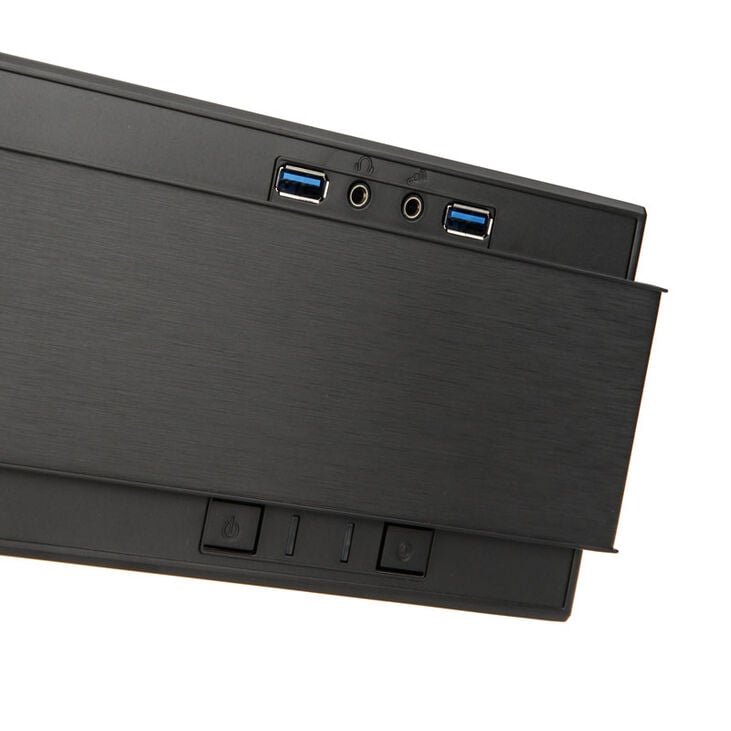 SilverStone SST-ML07B USB3.0 Milo HTPC Gehäuse - schwarz image number 9