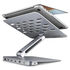 AXAGON HMC-STND Ständer für Laptops und Tablets, USB-C-Hub - silber image number null