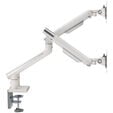 Alterzone Arm Duo Aluminium Monitor Mount - white image number null