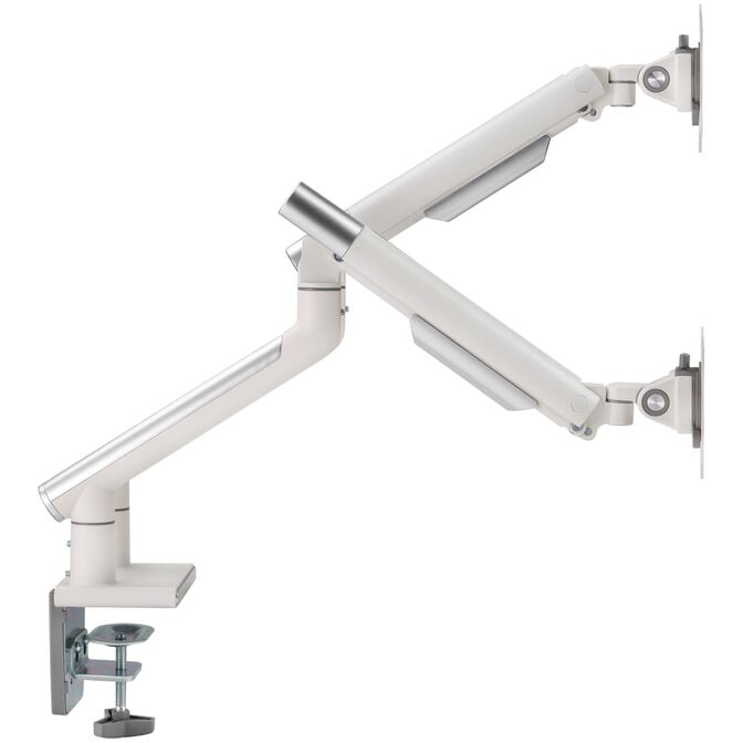 Alterzone Arm Duo Aluminium Monitor Mount - white image number 13