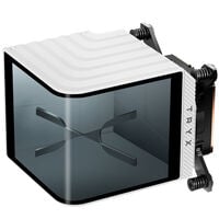 TRYX Panorama CPU-Wasserblock, AMOLED-Display, Intel- und AMD-Sockel - wei&szlig;
