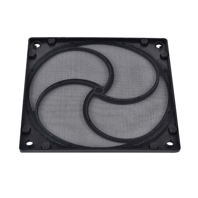 SilverStone SST-FF125B magnetic high-flow dust filter, black - 120mm image number 1