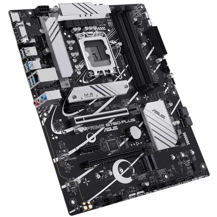 ASUS Prime B760-Plus, Intel B760 motherboard, Socket 1700, DDR5 image number 1