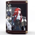 HYTE Y70 Metaphor: ReFantazio PC Case, Mid-Tower, E-ATX, Tempered Glass - Bordeaux Red image number null