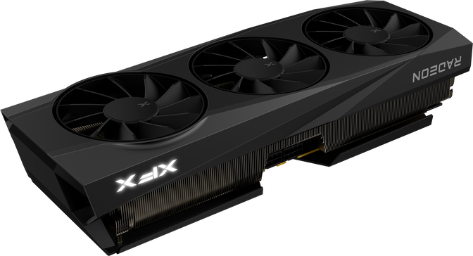 XFX Quicksilver Radeon RX 9070 XT Gaming Edition Graphics Card, 16384 MB GDDR6 image number 3