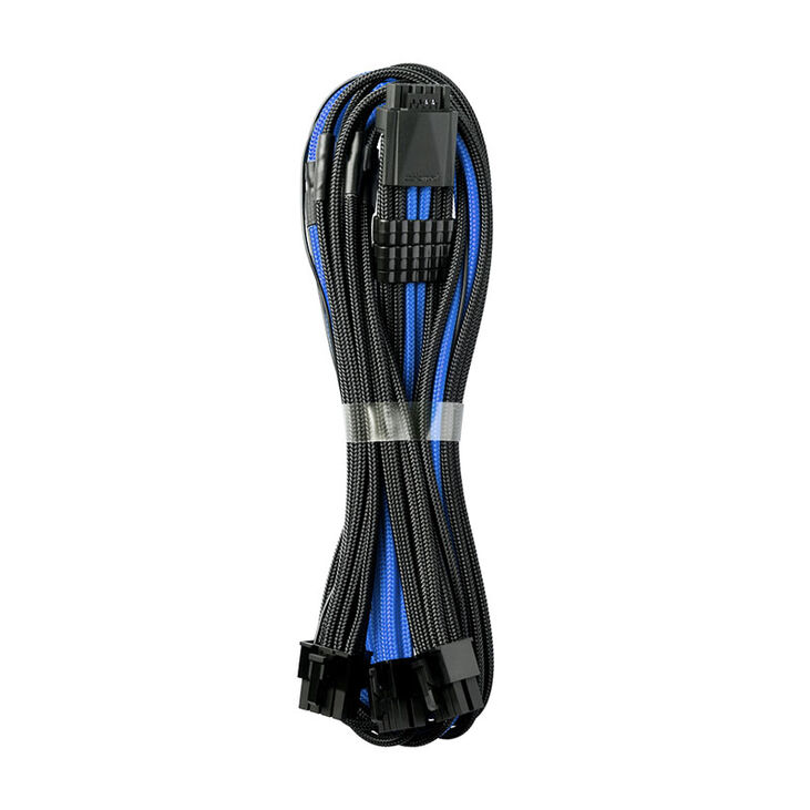 CableMod RT-Series PRO ModMesh 12VHPWR to 3x PCI-e Kabel for ASUS/Seasonic - 60cm, black/blue image number 0