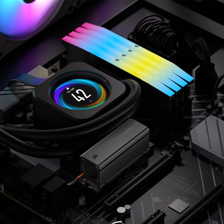 Corsair MP700 Pro NVMe SSD, PCIe 5.0 M.2 Type 2280 - 1 TB with heatsink image number 7