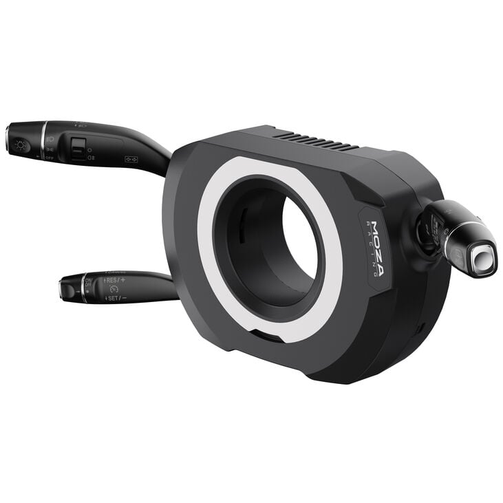 MOZA multifunction steering column, 28 switches - black image number 5