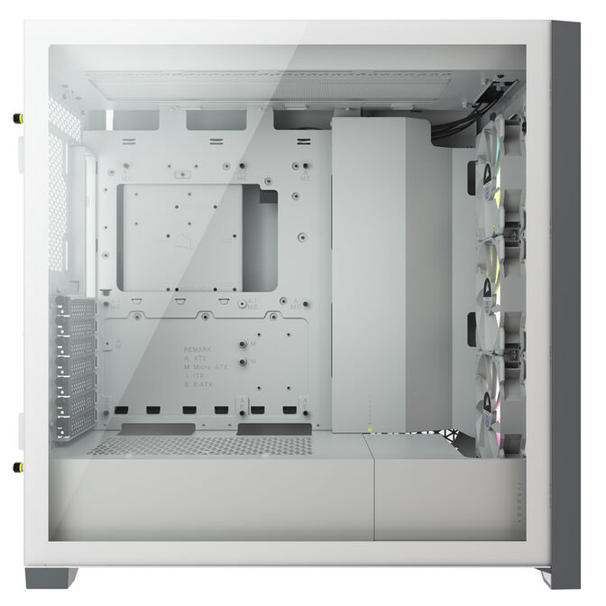 Corsair iCUE 5000X RGB Midi-Tower, Tempered Glass - wei&szlig; image number 7
