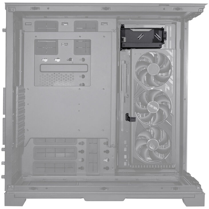 Lian Li O11DEXL-1W Upright GPU-Bracket - weiß image number 2