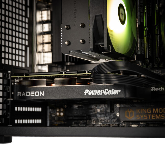 Gaming-PC Dampfmaschine, RX 9060 XT 16 GB, Ryzen 5 7500F, 16 GB DDR5 - Fertig-PC image number 5
