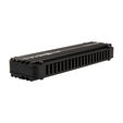SilverStone MS12 M.2 SSD Geh&auml;use, USB 3.2 - schwarz image number null
