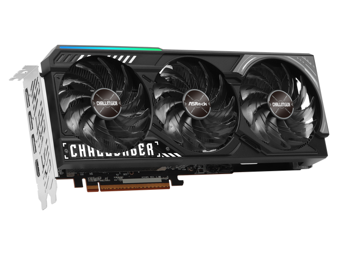 ASrock Radeon RX 9070 Challenger Grafikkarte, 16384 MB GDDR6 image number 3