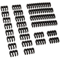 Akasa Kabelkamm Set - 3mm, schwarz