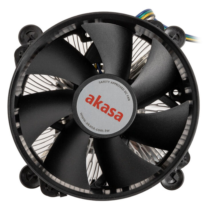 Akasa AK-CC6603EP01 Low Profile CPU Cooler - Socket LGA 1700, 59.2mm high image number 1