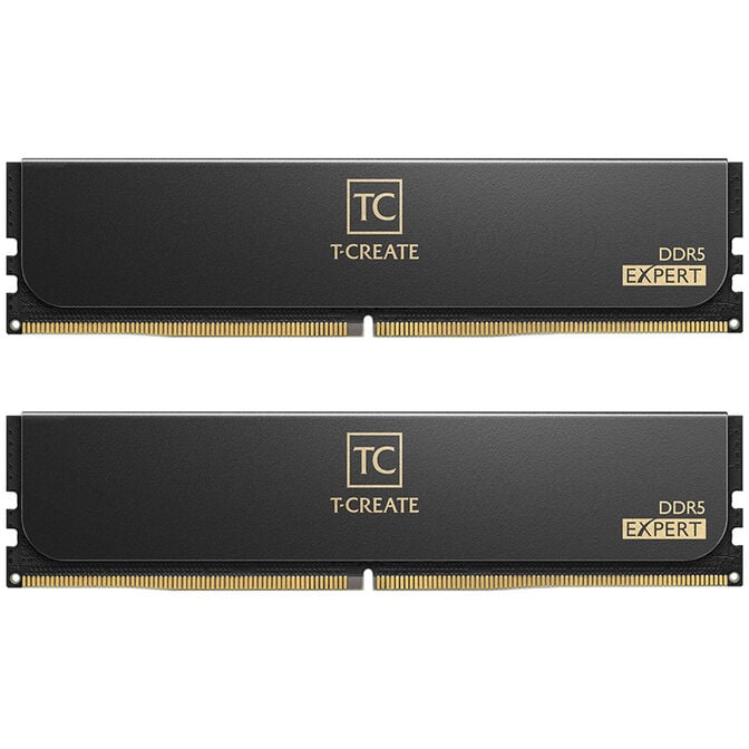 Team Group T-Create Expert DDR5-6400 RAM, CL42, XMP/EXPO - 128 GB Dual Kit, schwarz image number 1