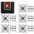 Noctua NA-FG1-8 Sx5 Fan Guard 80 mm - black image number null