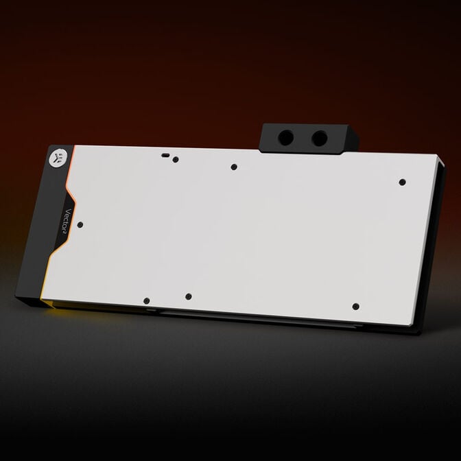 EK Water Blocks EK-Quantum Vector&sup2; Trio RTX 3080/90 Backplate - silber image number 2