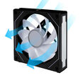 Lian Li UNI FAN SL-INF 120 ARGB Reverse Blade PWM L&uuml;fter - 120mm, schwarz image number null