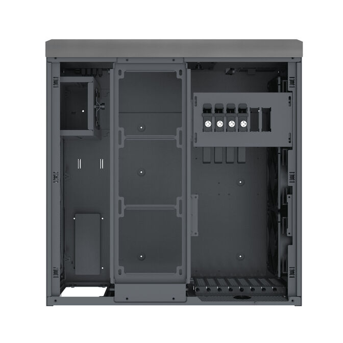 SilverStone Crown 04 PC Case, HTPC Case, SSI-EEB - dark Grey image number 12