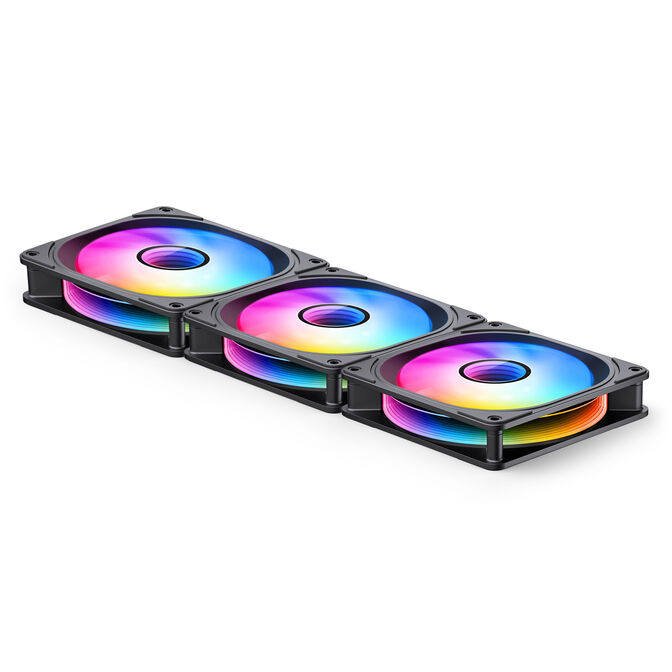 Jonsbo FR-606B 120 PWM fan, RGB - 120mm, black image number 10