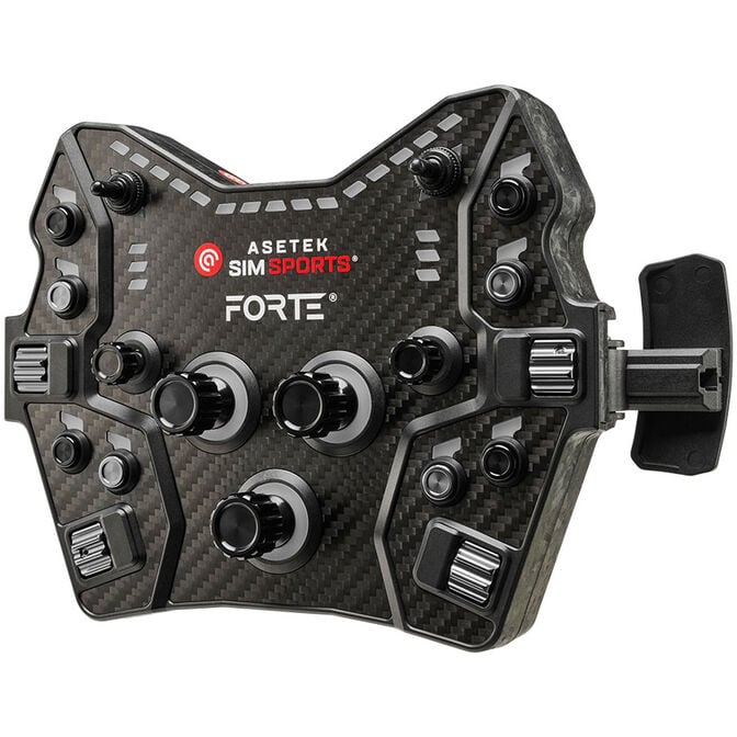 Asetek SimSports Forte GT Button Box V2 - schwarz, orange image number 2