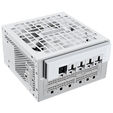 Lian Li RS Series 80 PLUS Gold Power Supply, ATX 3.1, modular - 1,200 Watts, with RS Hub, white image number null