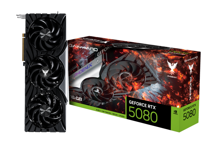 Gainward GeForce RTX 5080 Phoenix V1, 16384 MB GDDR7 image number 0