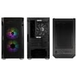 SilverStone Fara H1M PRO Micro-ATX Geh&auml;use, ARGB - schwarz image number null