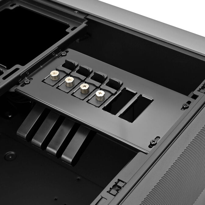 SilverStone Crown 04 PC Case, HTPC Case, SSI-EEB - dark Grey image number 17