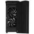 ASUS ProArt PA401 Wood Edition PC-Geh&auml;use, Midi-Tower, ATX, Mesh-Panel &ndash; schwarz image number null